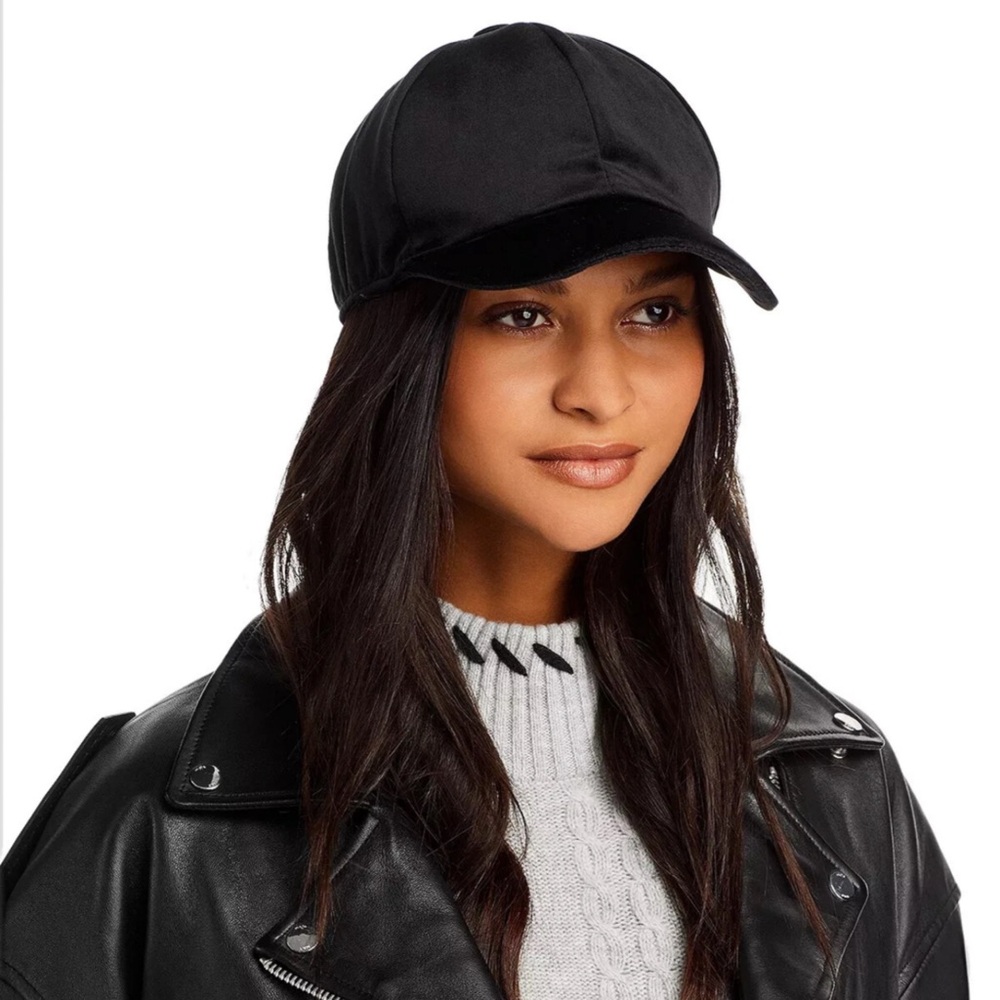 Surell Velvet Baseball Cap